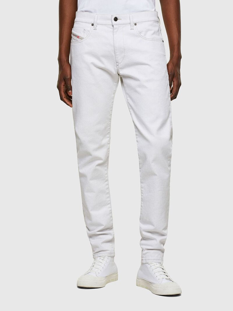 Jeans Slim Diesel D-Strukt 003af Homem - Branco GHJLV-9682